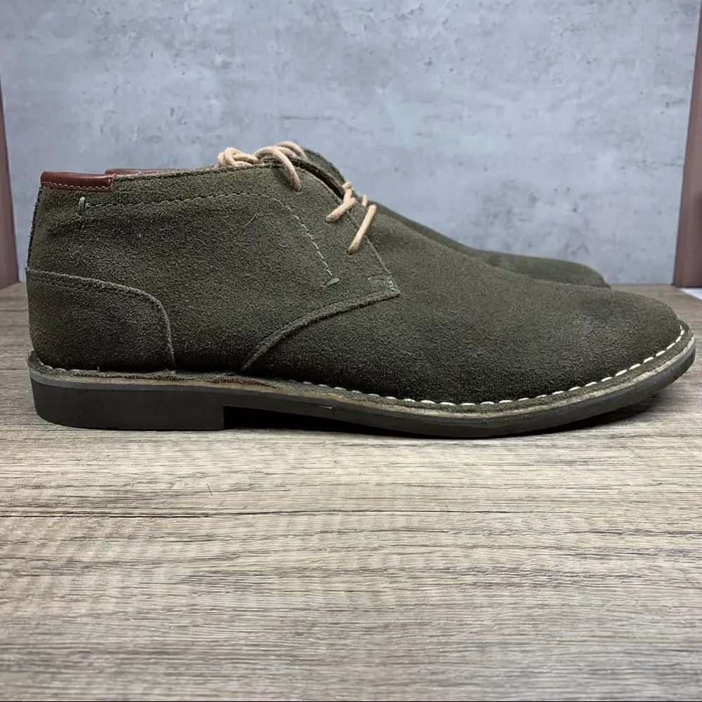 Kenneth Cole Reaction~Men's Desert Sun~Suede~Chukka Boots~Green~Size 13M‎